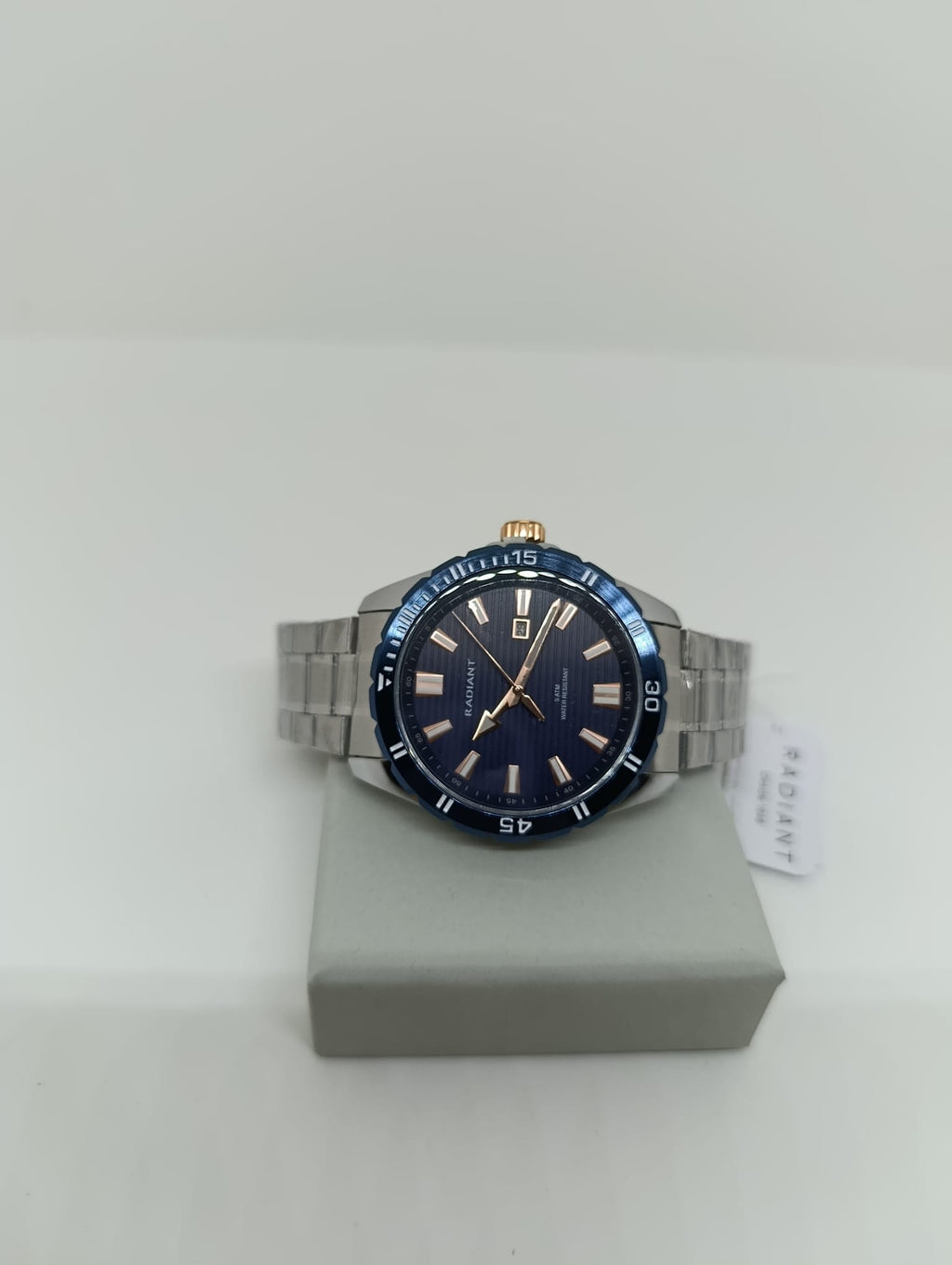 Reloj Radiant Hombre Tagrad II Azul/Plateado