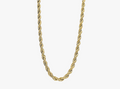 Collar Lotus Style acero inoxidable dorado hombre