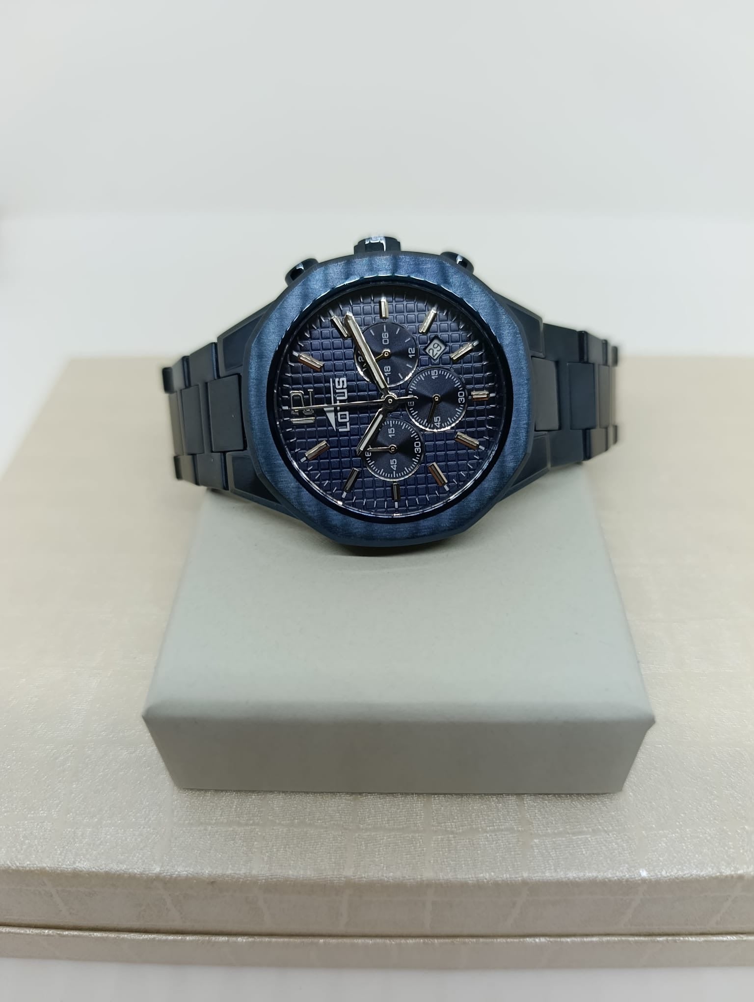 RELOJ DE HOMBRE LOTUS FREEDOM CON ESFERA AZUL