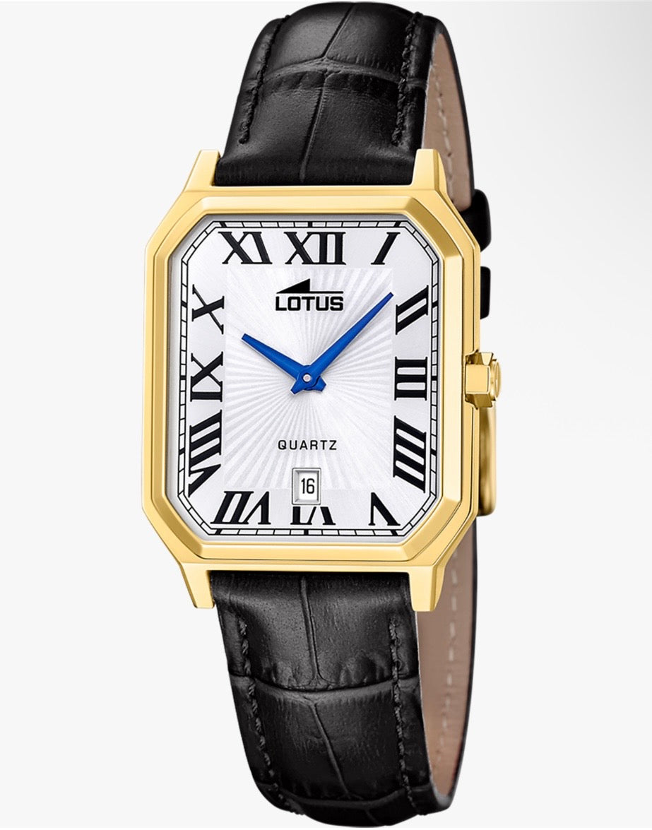 RELOJ LOTUS SQUARE DORADO HOMBRE (OLD MONEY)