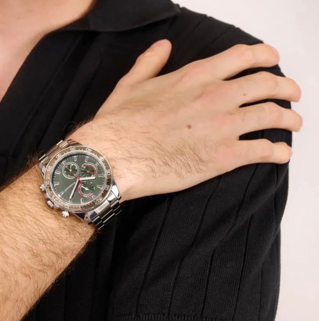 Reloj Hombre Daybreak VerdePlateado